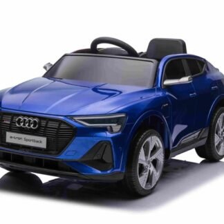 VENTA Audi E-TRON Quattro Sportback 12V, 4WD, azul, 2,4ghz RC, EVA INDA128-QLS-6688blue